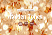 Floral Pattern in Warm Golden Tones, a Pattern Graphic by texvogue (Thumbnail 1 of 13)