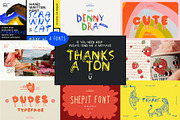 Font Bundle 50%Off-Latine & Cyrillic, a Handwritten Font by line & plane (Thumbnail 6 of 6)
