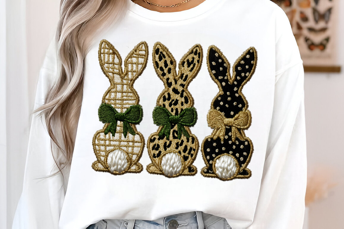 Leopard Easter Bunny Png Faux Yarn, an Illustration by SinaCreation (Photo 2 of 7)