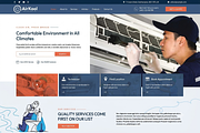 Air Kool -Conditioning HVAC WP Theme, a WordPress Template by ThemesRain (Thumbnail 2 of 3)