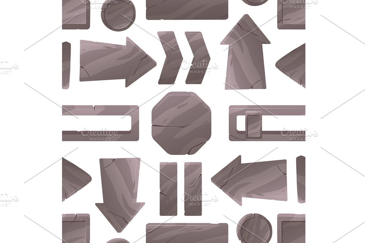 Stone plaques seamless pattern, a Texture Illustration by Vectorbuum