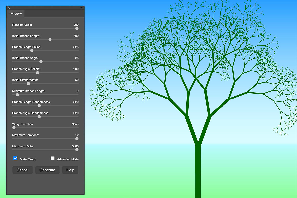 Twiggen, a Plug-in Add-On by synthetick (Photo 2 of 4)
