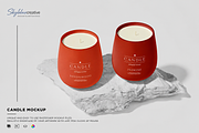 Candles Packaging Mockup, an Advertising Mockup by skybluecreative (Thumbnail 1 of 2)