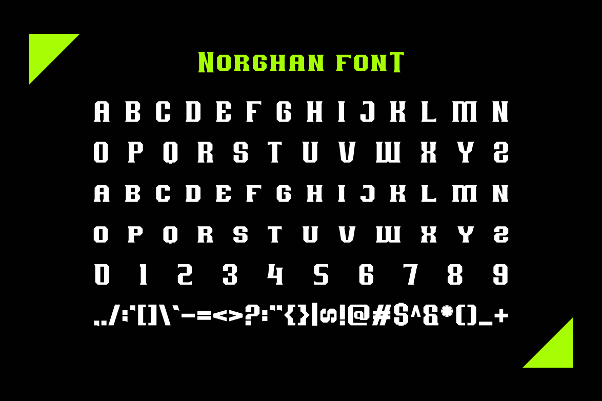 Norghan - College Font, a Serif Font by Iqsiart Studio (Photo 5 of 6)