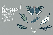 North Pole | A Holiday Font Duo, a Sans Serif Font by Jen Wagner Co (Thumbnail 4 of 5)