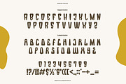 Runchis - Display Typeface Font, a Sans Serif Font by Flawless And Co (Thumbnail 9 of 10)