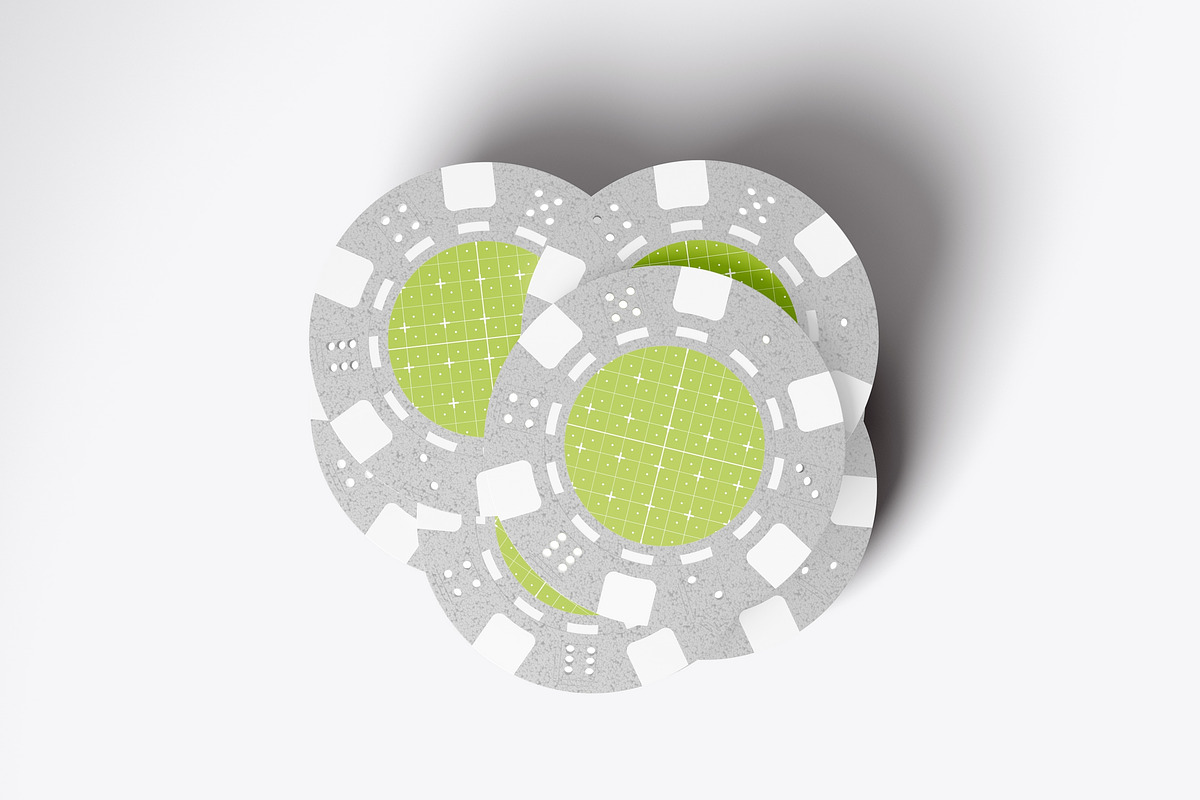 Set Casino Tokens Mockup, a Product Mockup by OneVectorStock (Photo 9 of 13)