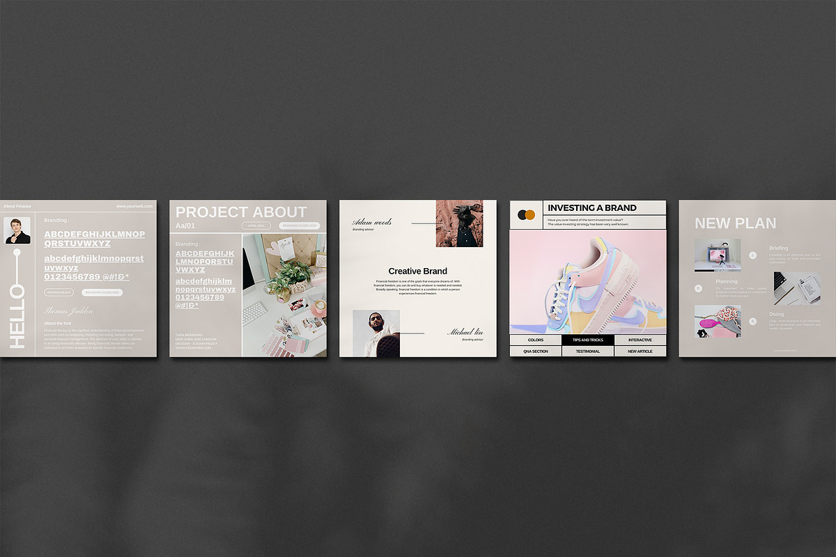 TARA | Branding kit, a Social Media Template by Analogi Studio (Photo 4 of 9)