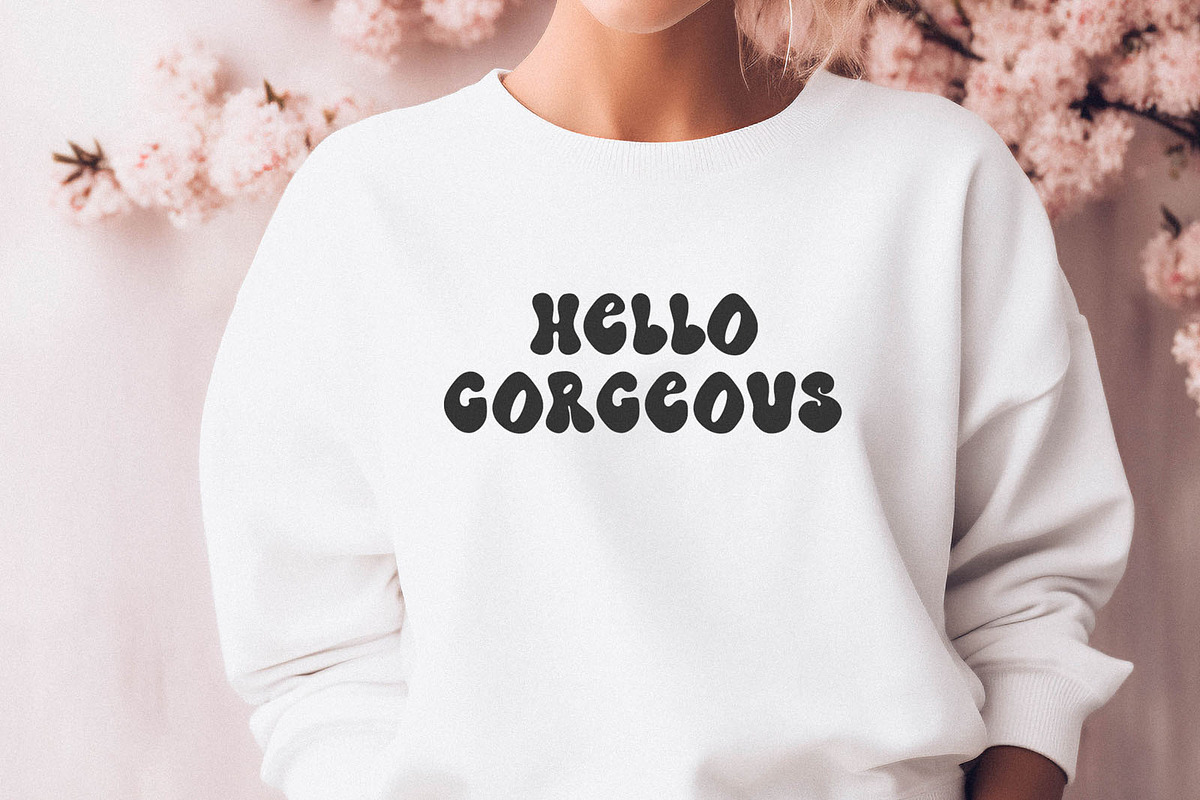 Creamy Berry Groovy Funky Font, a Handwritten Font by BarcelonaShop (Photo 8 of 10)