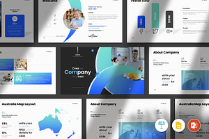 Company Proposal Template, a Presentation Template by slidestock55