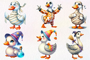 Funny Halloween Silly Goose Clipart, an Illustration by Dream Creation (Thumbnail 6 of 7)