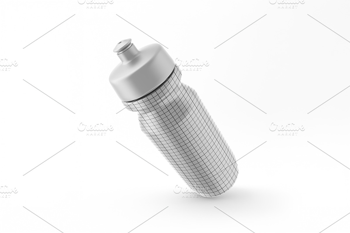Sport Bottle Mockup, a Packaging Mockup by Qaleb Studio (Photo 2 of 3)