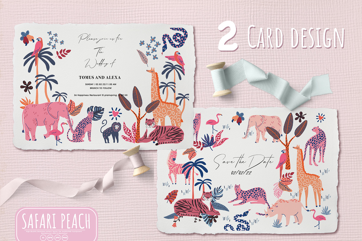 Safari Peach, a Pattern Graphic by MSNTY STUDIOX (Photo 6 of 23)