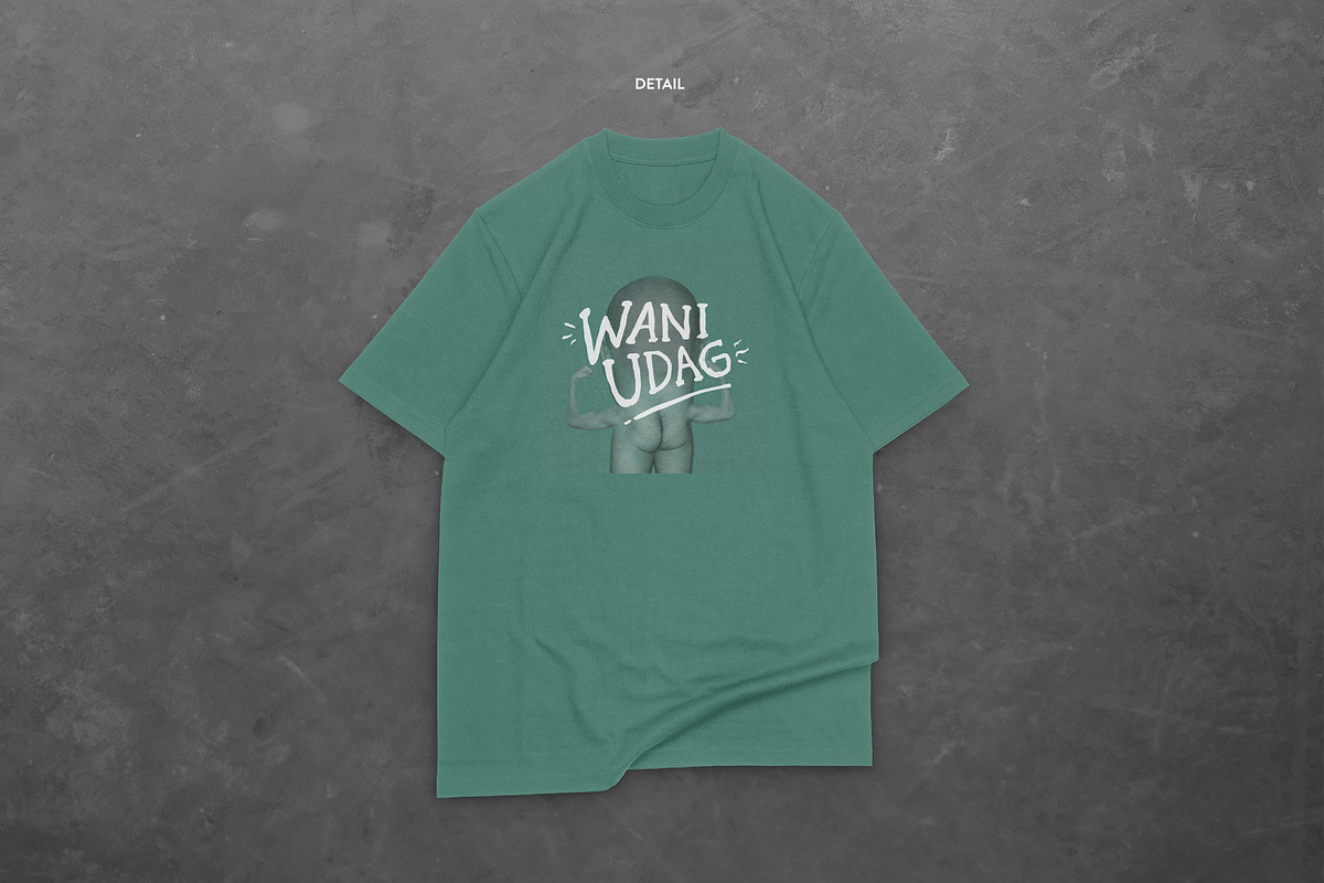 9 Realistic Front T-shirt Mockup, a Shirt Mockup by Uncentrifuged Pressure (Photo 6 of 11)