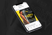 Nigth Club Party Flyer, a Flyer Template by Artolus (Thumbnail 2 of 2)