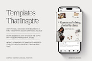 Content Creator Carousel Templates, a Social Media Template by ZenSocialDesigns (Thumbnail 7 of 9)