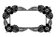 Floral Rectangle Frame SVG Bundle, an Illustration by jahid234 (Thumbnail 8 of 31)