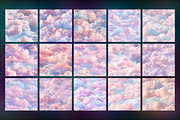 Pastel Cloud Seamless Pattern, a Pattern Graphic by Forhadx5 (Thumbnail 5 of 5)