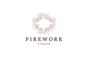Firework Logo Modern Abstract Design, a Branding & Logo Template by Maylianaw28
