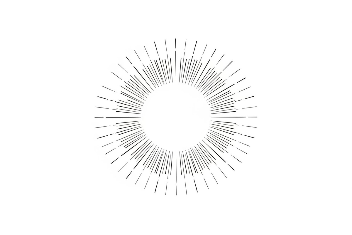Sunburst Rays Vector Bundle Bundle, an Illustration by yasushie (Photo 26 of 31)