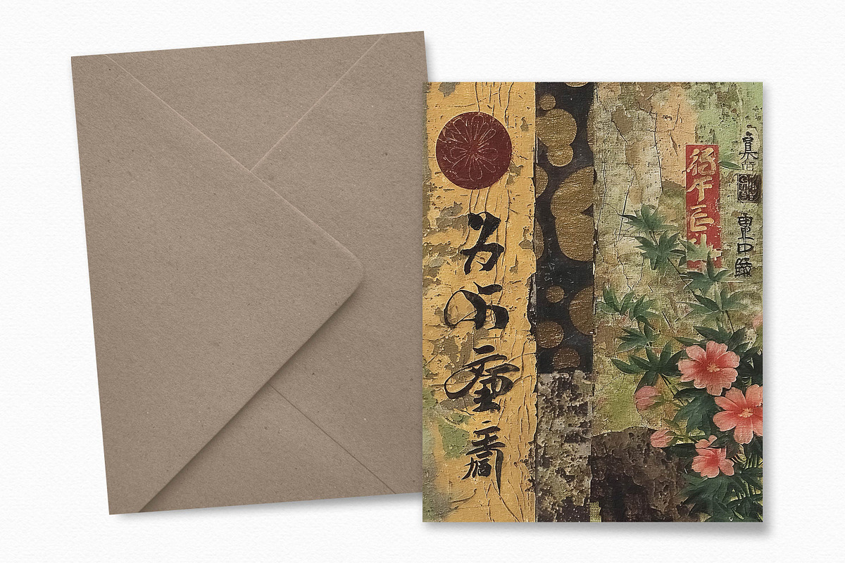 Calligraphy and Kimonos, a Decorative Illustration by rileyBgraphics (Photo 3 of 6)