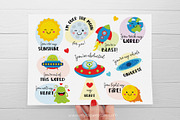 Valentine Sayings, Space, SVG, an Illustration by MyClipArtStore (Thumbnail 2 of 2)