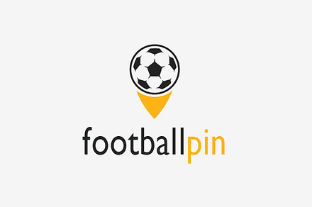 Football Pin Logo