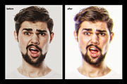 Glow Cartoon Photoshop Action, an Action Add-On by iHemalaya (Thumbnail 2 of 4)