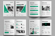 Company Profile Design Layout, a Brochure Template by MightyDesign (Thumbnail 2 of 6)