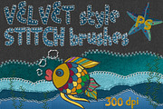 Velvet STYLES & STITCH BRUSHES PS, a Layer Style Add-On by Alexiva (Thumbnail 3 of 6)