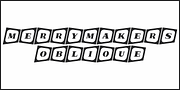 Merrymakers JNL, a Serif Font by Jeff Levine Fonts (Thumbnail 4 of 5)