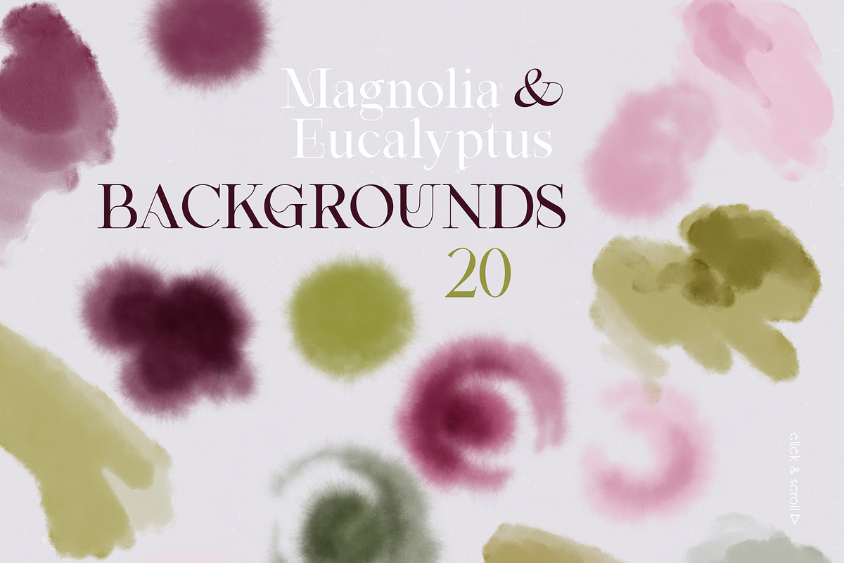 Magnolia & Eucalyptus. Watercolor, an Object Illustration by Colden Blue (Photo 10 of 15)