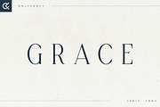 Grace - Elegant Serif Font, a Serif Font by Only Fonts (Thumbnail 1 of 10)