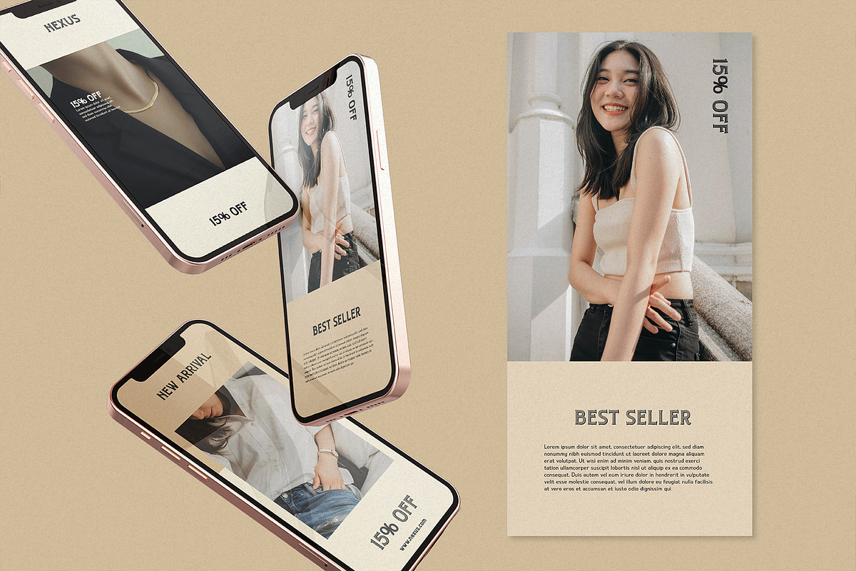 Nouveau Nexus - Vintage Display, a Serif Font by HipFonts (Photo 8 of 11)