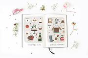 Charming Christmas card, map creator, a Seasonal Illustration by Tabita's shop (Thumbnail 14 of 15)