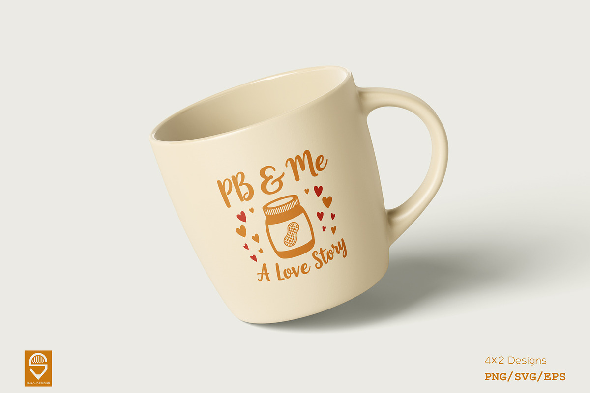 Peanut Butter Lover’s T-Shirt Bundle, a Graphic by shaondesigns (Photo 8 of 8)