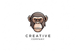 Creative Company Monkey, a Branding & Logo Template by Logocreative