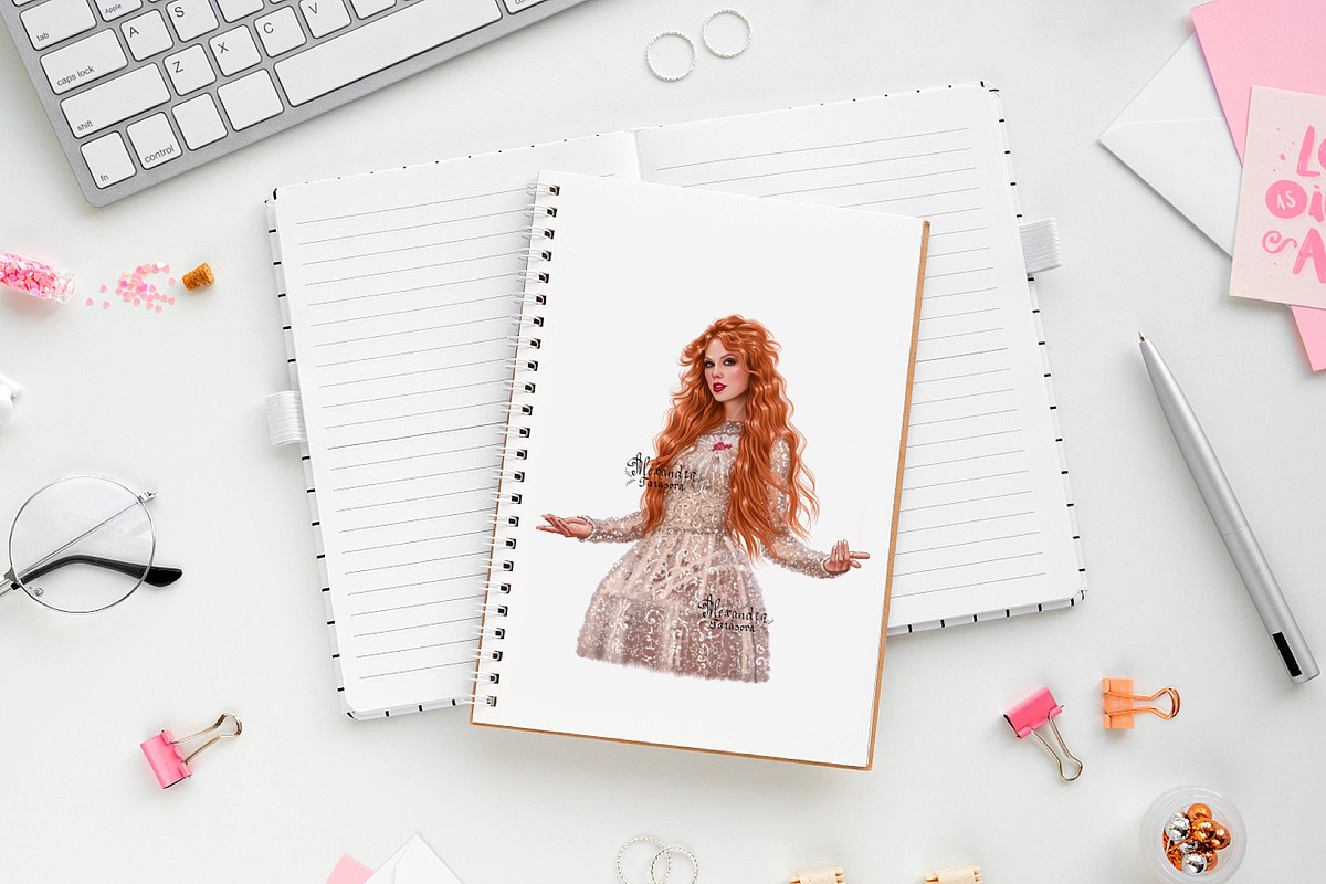 Taylor Swift Illustration, a Person Illustration by BigArtLab (Photo 3 of 3)