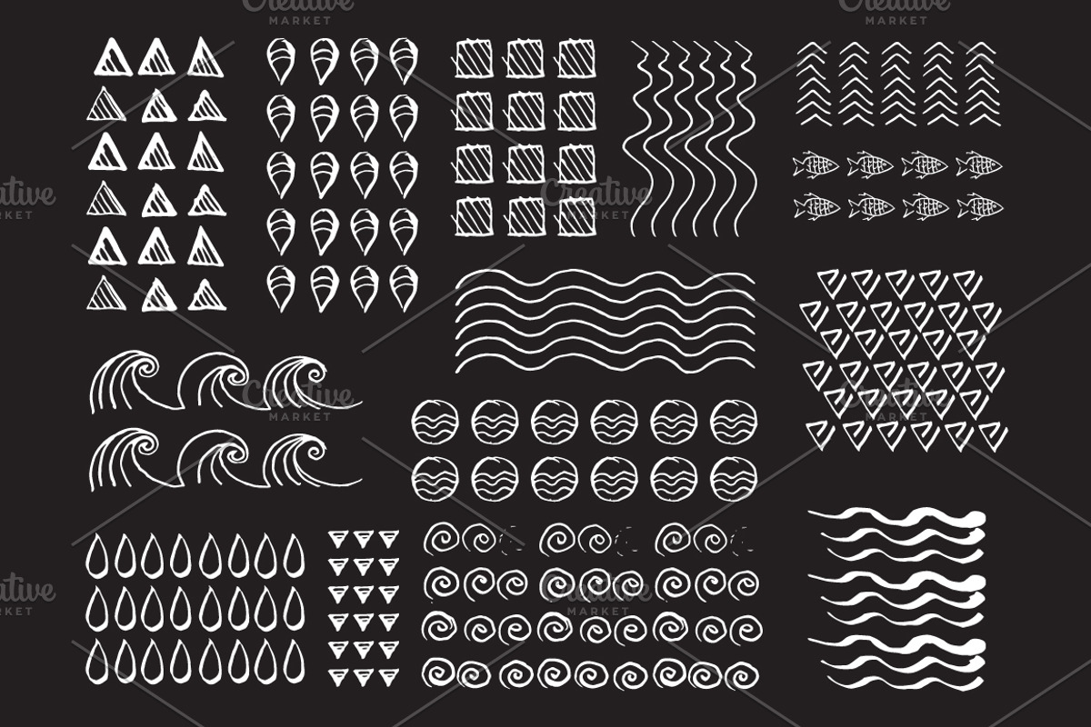 Handsketched elements, logo creator, an Object Graphic by Dasha Efremova (Photo 4 of 11)