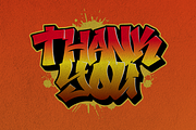 Bomber Wall Graffiti Font, a Script Font by Rochart (Thumbnail 10 of 10)