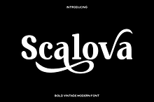 Scalova - Vintage Modern Serif