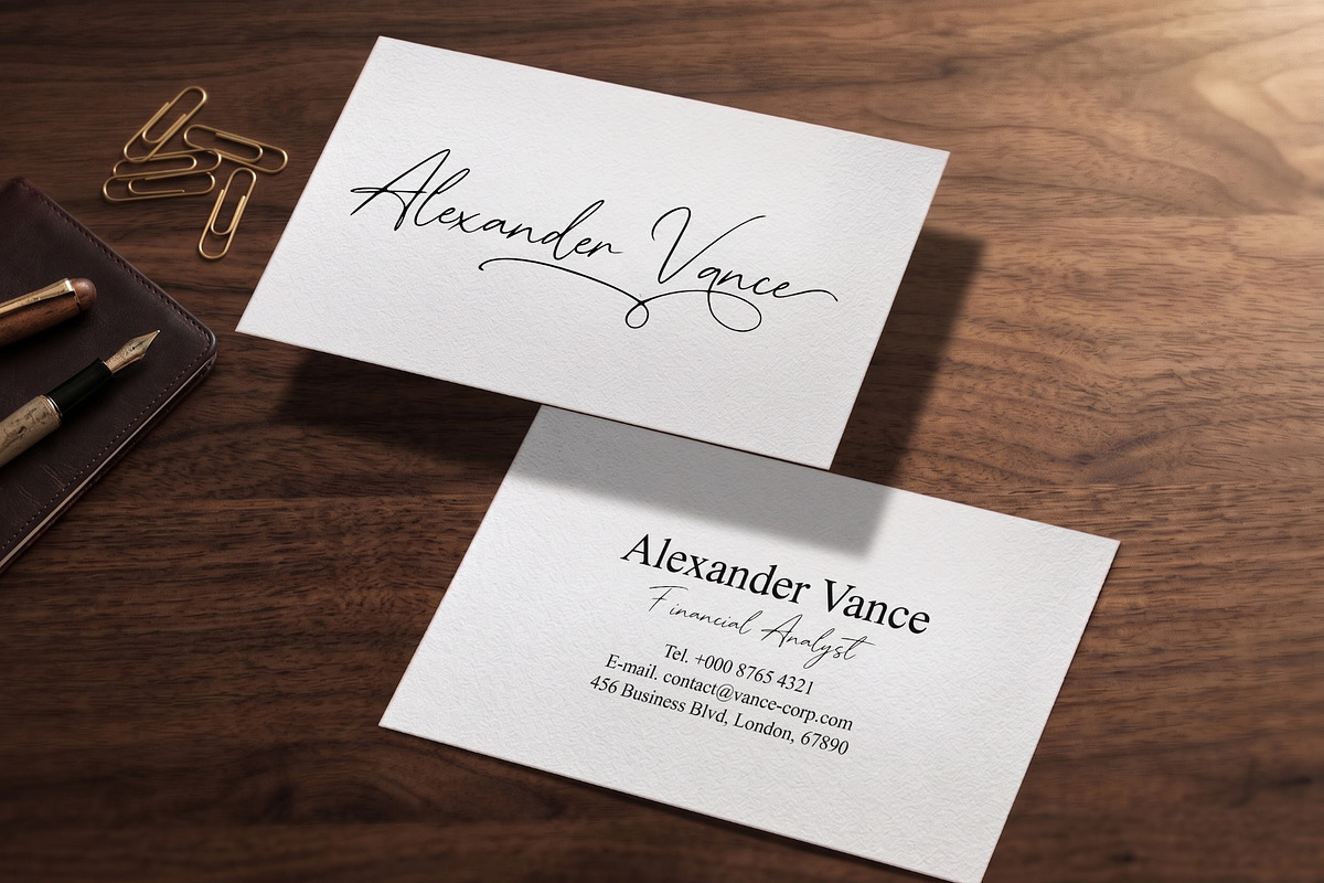 Mabriella - Stylish Signature Script, a Script Font by Sealoung (Photo 8 of 10)