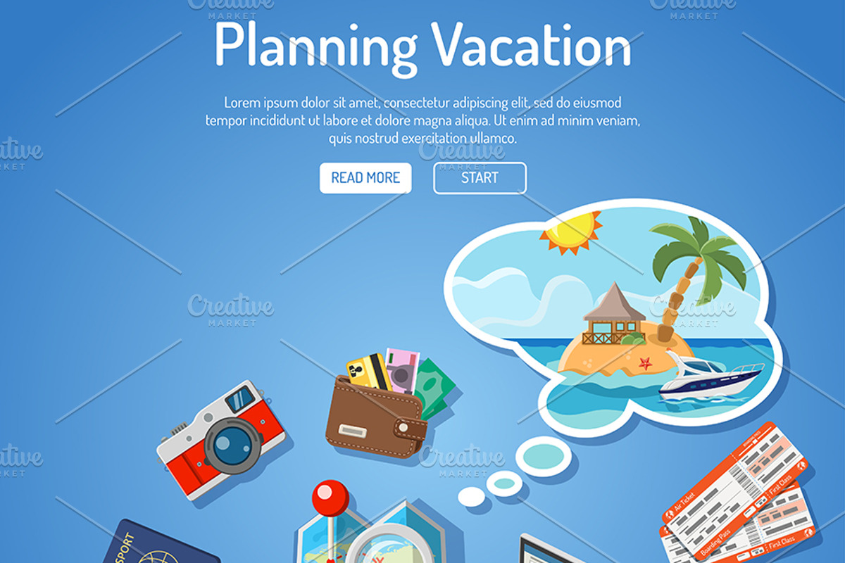 Time for Vacation, a Technology Illustration by TAlex (Photo 7 of 7)