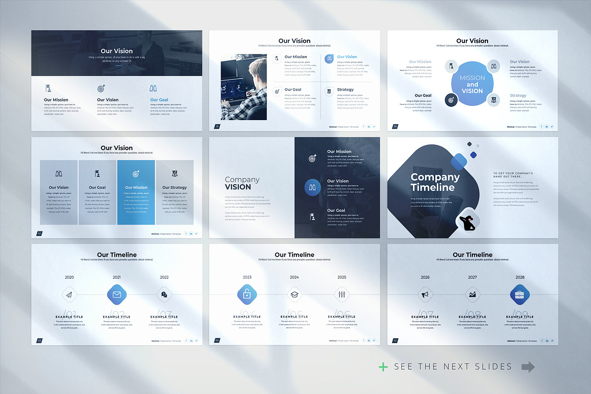 Minimal Keynote Template, a Presentation Template by WhiteGraphic (Photo 6 of 9)