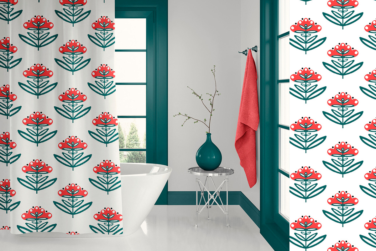 Folk Motive, a Decorative Illustration by Alina Sh (Photo 9 of 12)