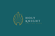 Holy Knight Cross Sword Sunrise Logo, a Branding & Logo Template by Signatoro (Thumbnail 2 of 2)