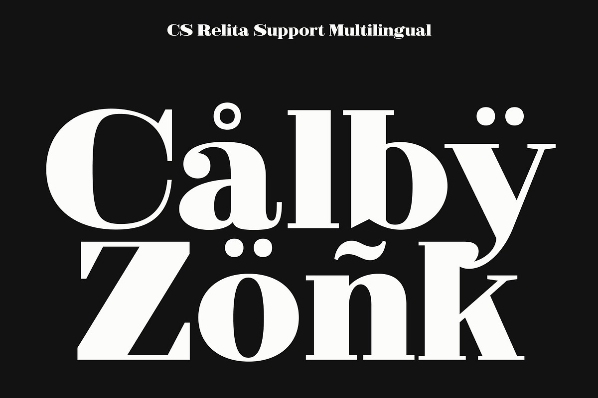 CS Relita – Retro Serif Font, a Serif Font by Craft Supply Co. (Photo 6 of 8)