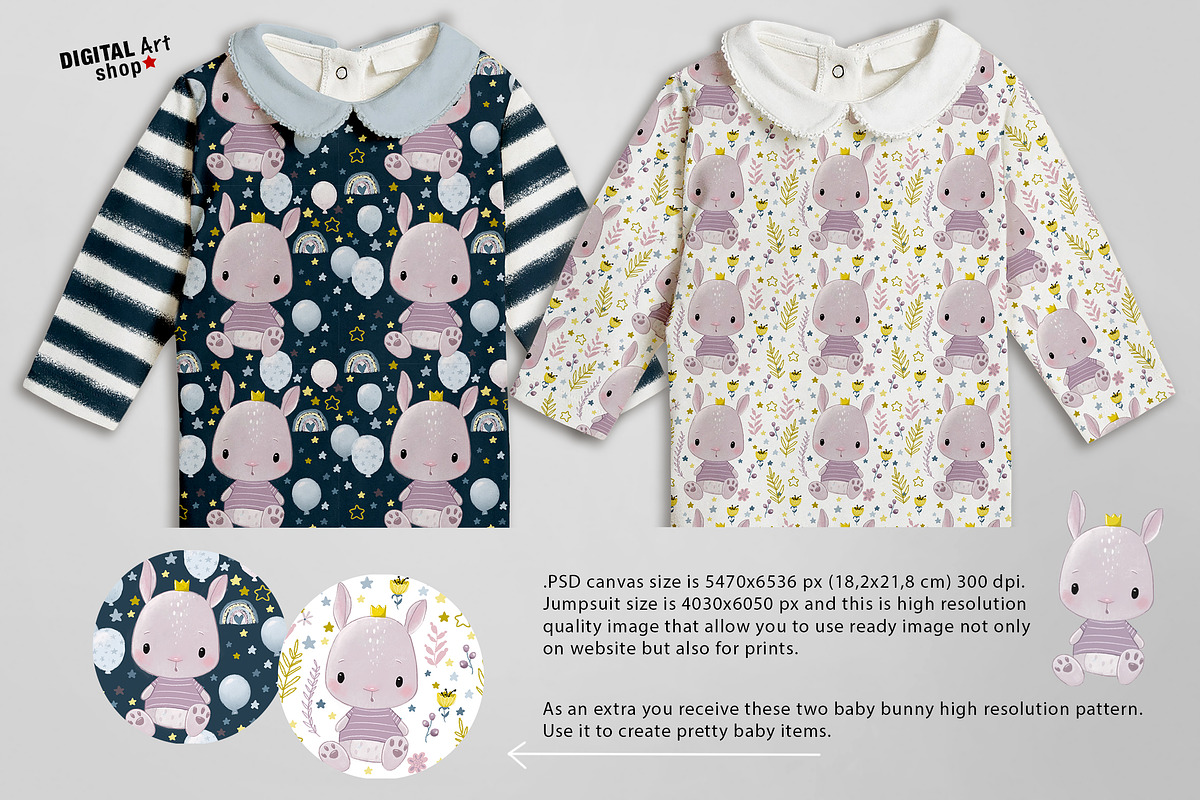 Baby Jumpsuit Mock Up, an Apparel Mockup by Mockup Up! (Photo 4 of 5)