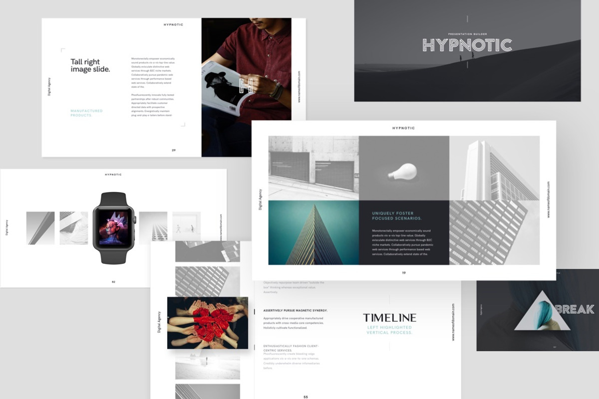 Keynote Presentation Bundle, a Presentation Template by Goashape Studio