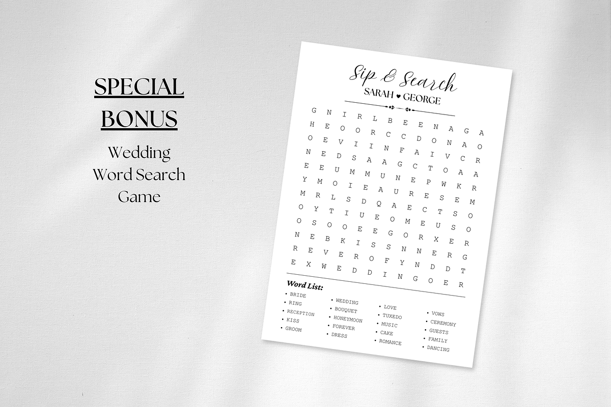 Newspaper Wedding Program, an Invitation Template by ZoloDesignHub (Photo 3 of 9)